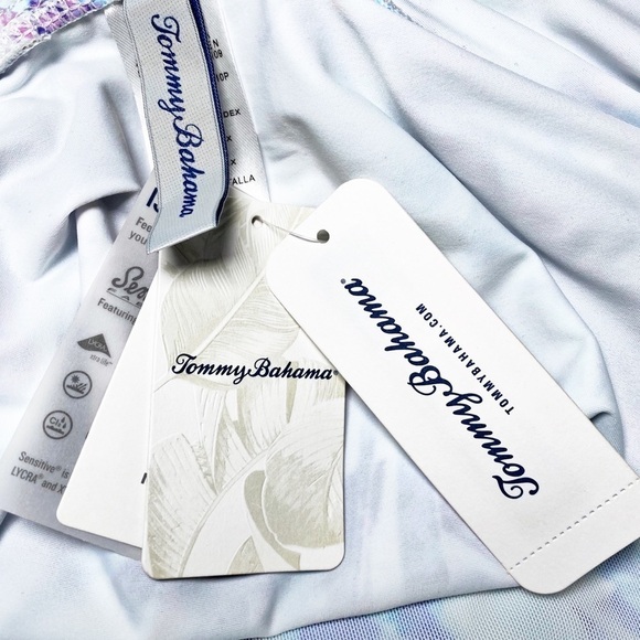 NWT TOMMY BAHAMA Floral Island Sculpt 1-Piece Swimsuit, Size 6 - Picture 10 of 12